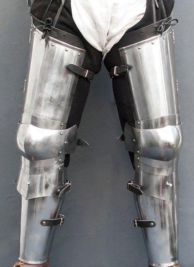 NauticalMart Leg Combat Armor set, Cuisses With Poleyns And Greaves ...