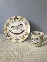 Royal Worcester Days Of The Week Tuesday’s Child 2003 Plate&amp;Mug by Jenny... - $24.00