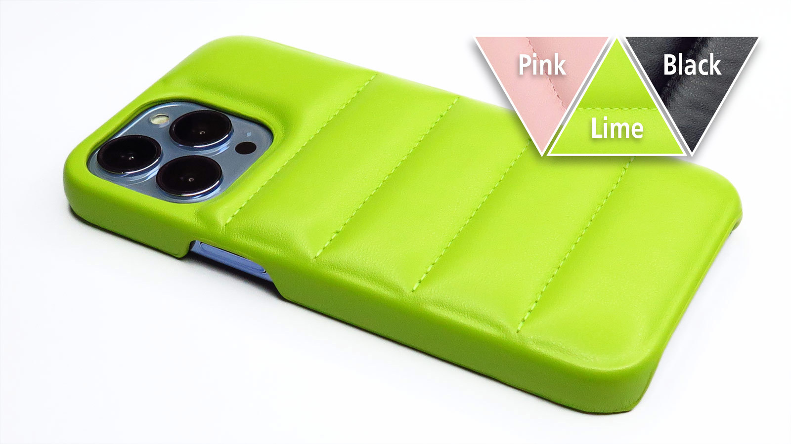 Cosy Feel Puffer Down Jacket Case Protection for iPhone 13(s) in 3 Vivid Colours
