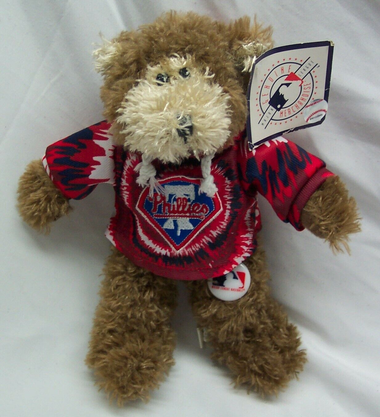 Primary image for PHILADELPHIA PHILLIES Baseball MLB TEDDY BEAR 8" Plush STUFFED ANIMAL NEW