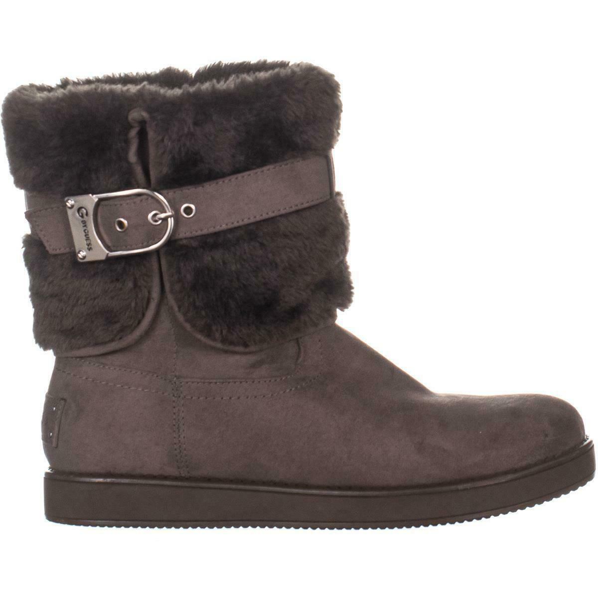 G By Guess Aussie Winter Boots 092, Dark Gray, 6.5 US - Boots