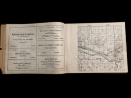 1920s LaSalle County Illinois Plat Book Map Ottawa Hixson First National Bank image 9