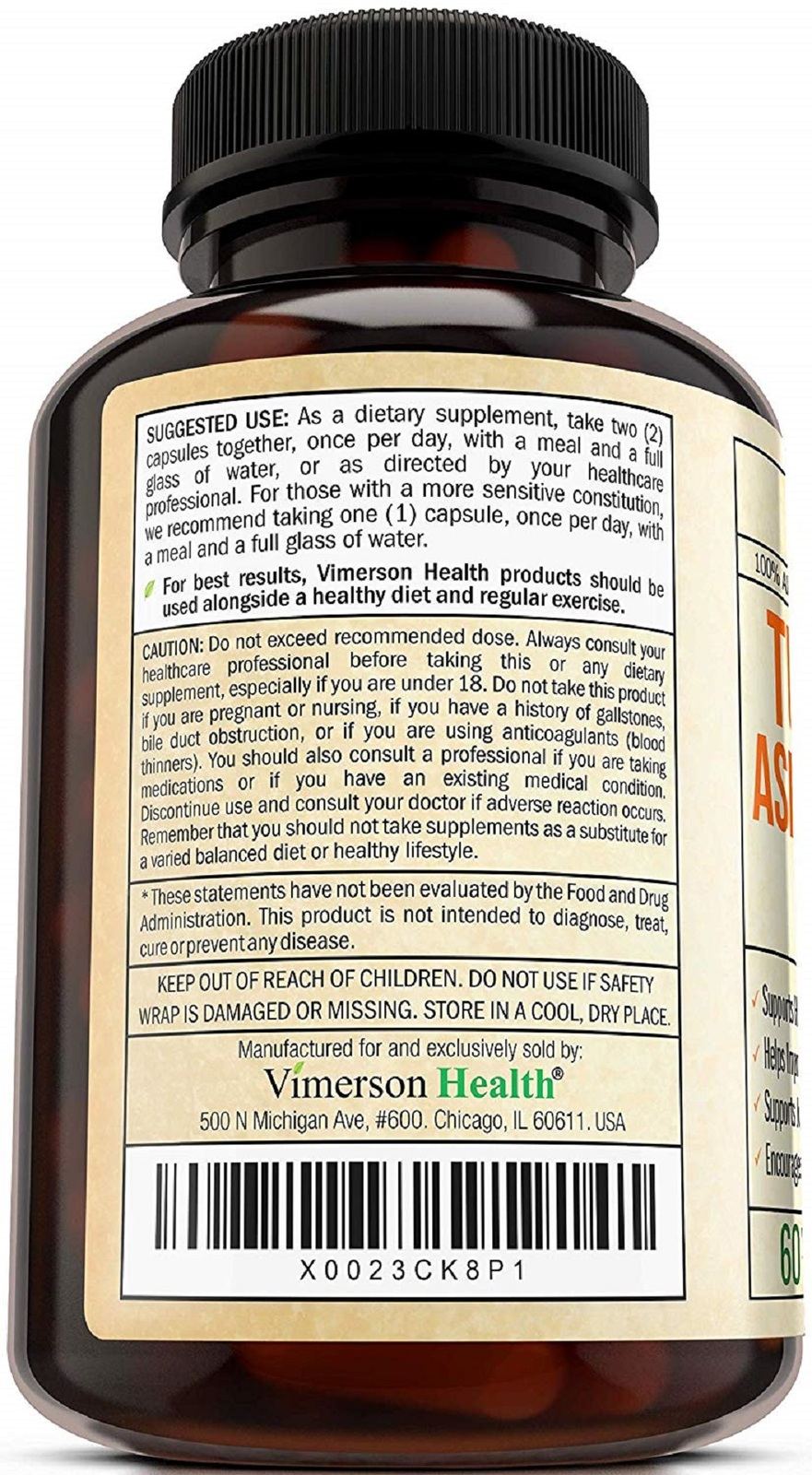 Turmeric Curcumin Ashwagandha Ginger Joint Pain Relief Healthy Blood