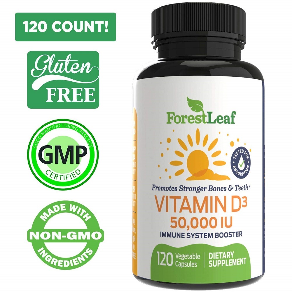 Vitamin D3 50 000 IU Weekly Supplement Boost And Strengthen Bones   183 