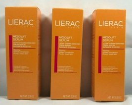 Lierac Mesolift Serum, Vitamin Enriched Radiance Booster, Lot of 3, 0.30 oz ea. - $53.53