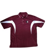 Florida State University Golf PGA Tour Shirt Large L FSU Garnet Seminoles - $32.00