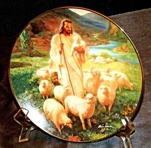 “The Good Shepherd”  Collectors Plate by Warner Sallman AA20-CP2309 The Hamilton - $69.95