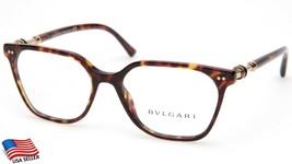 New Bvlgari 4178 504 Havana Eyeglasses Frame 53-16-140mm B34mm Italy - $243.04