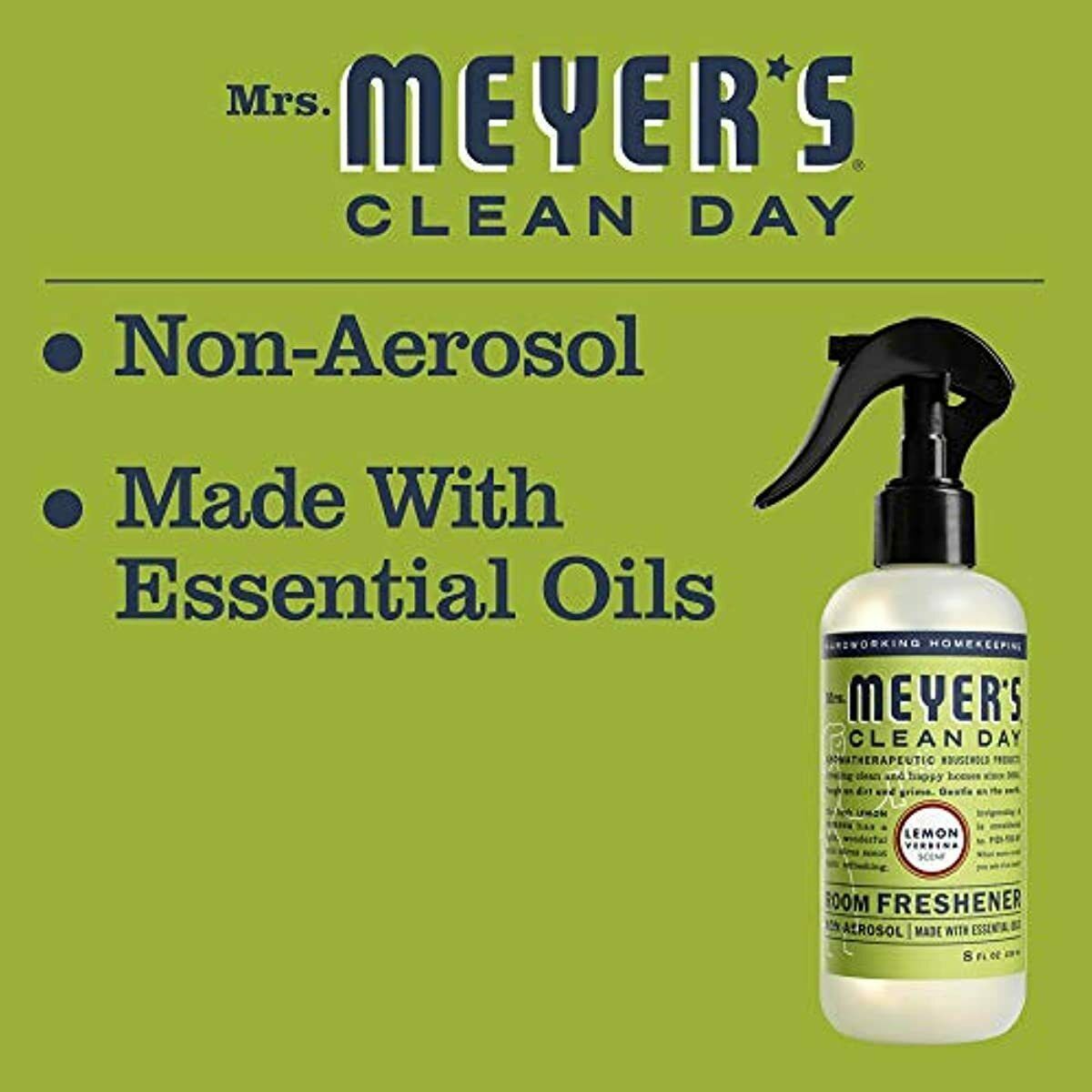Mrs. Meyer's Clean Day Room Freshener Spray, Instantly Freshens the Air