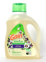 1 Bottle Gain 100 Oz Botanicals White Tea & Lavender Plant Based 64 Ld Detergent