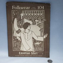 Folkwear #104 Egyptian Shirt Galibia (Robe) Sewing Pattern 1976 Sizes Wo... - $16.95