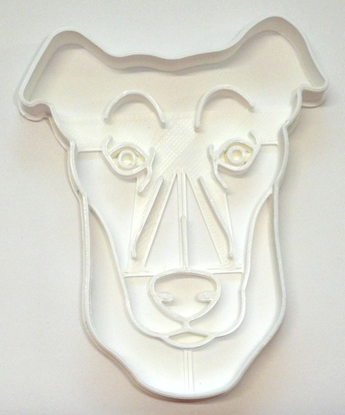 Greyhound Dog Face Detailed Racing Breed Cookie Cutter USA PR4027