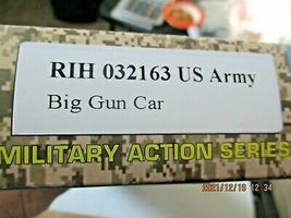 Rock Island Hobby # RIH 032163 US Army Big Gun Car HO-Scale image 7