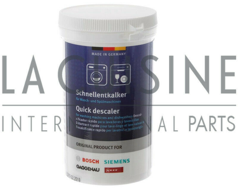 Bosch 00311918 Quick Descaler Powder for Washing Machines and