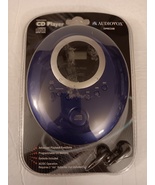 Audiovox DM8220B Personal CD Player Dark Blue Color DM 8220 B WIth Earbu... - $49.99