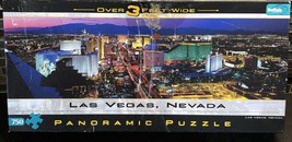 Buffalo Las Vegas Nevada 750 Piece Panoramic Puzzle City 3’ Wide 38” X 11” - $11.22
