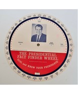 The Presidential Fact Finder Wheel Dial and Know Your Presidents 1968 Ni... - $19.99