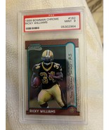 1999 Bowman Chrome #182 Ricky Williams PSA 9 (Mint) - $23.76
