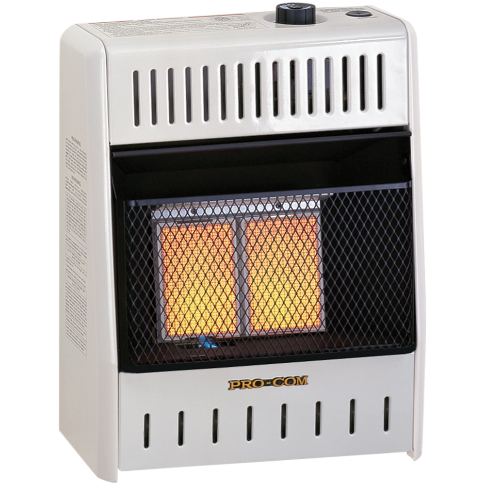 Liquid Propane Ventless Infrared Heater 10,000 BTU, Model