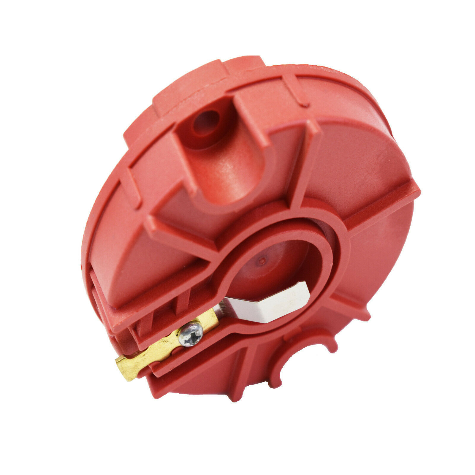 Low Profile Crab Style Replacement Distributor & Rotor Cap Male Red MSD Type Caps, Rotors