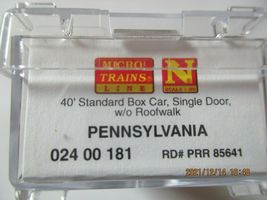 Micro-Trains # 02400181 Pennsylvania 40' Standard Box Car # 85641 N-Scale image 6