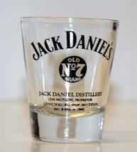 JACK DANIEL&#39;S shot glass OLD No7 GRAND jack daniel&#39;s distillery(clear &amp; ... - $5.99