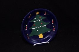 Gibson 8" Christmas Tree Ceramic Dessert Plate - $6.85