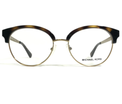 Michael Kors Eyeglasses Frames MK 3013 Anouk 1157 Tortoise Gold Round 52-17-135 - $60.59