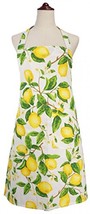 LilMents Lemon And Leaves Kitchen Baking Cooking Apron - $25.38