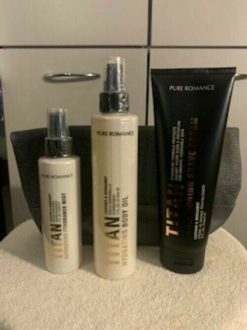 Pure Romance Titan Gift set or single item FREE SHIPPING !!!! Shaving
