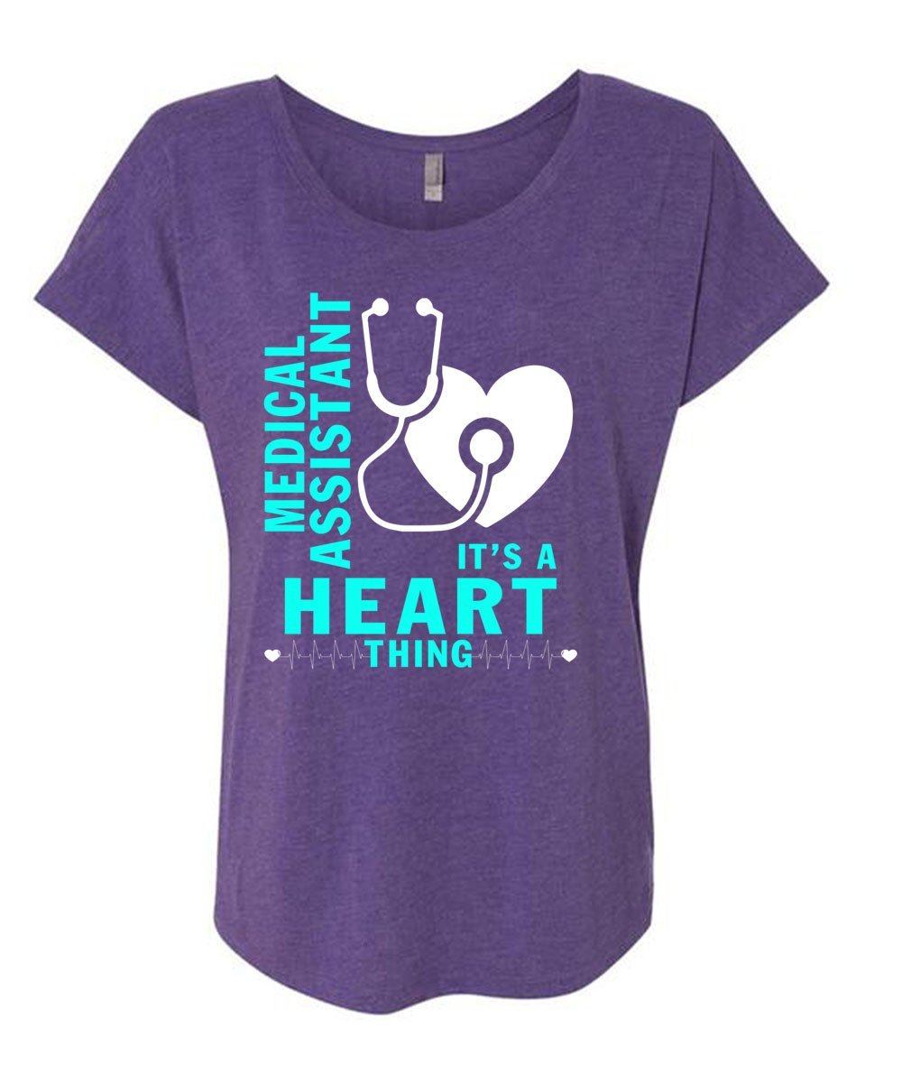 Medical Assistant It's A Heart Thing T Shirt, I Love Medical Assistant