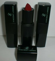 Vincent Longo Velvet Riche Lipstick Dakota Red #50571 Creamy Smooth Lot of 3 New - $23.36