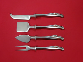 Silver Surf by Stieff Sterling Silver Cheese Serving Set 4 Piece HHWS  Custom - $286.11