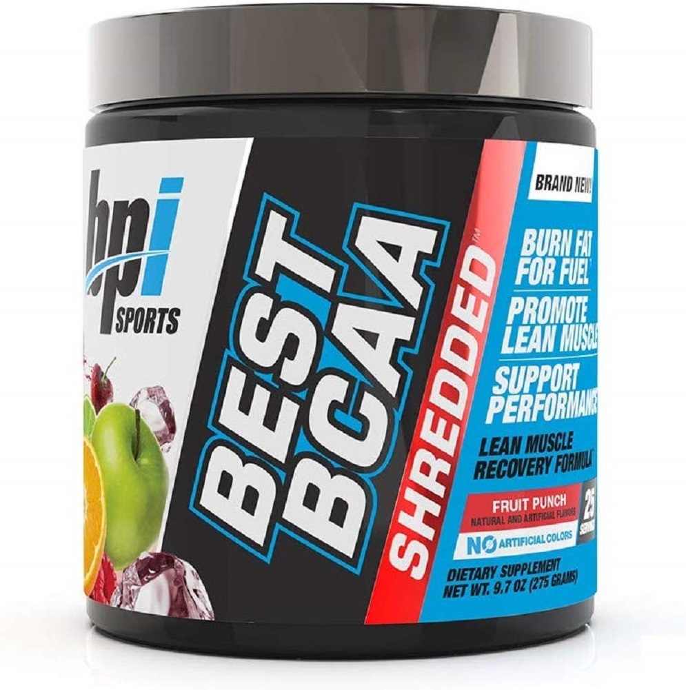 BPI Sports Best BCAA Shredded - Caffeine-Free Thermogenic Recovery Formula