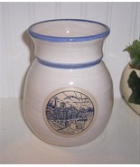 Deneen Pottery 1988 Special Edition Squatty Pot/ Vase&quot;Sunrise Farm&quot; Sc - $24.74