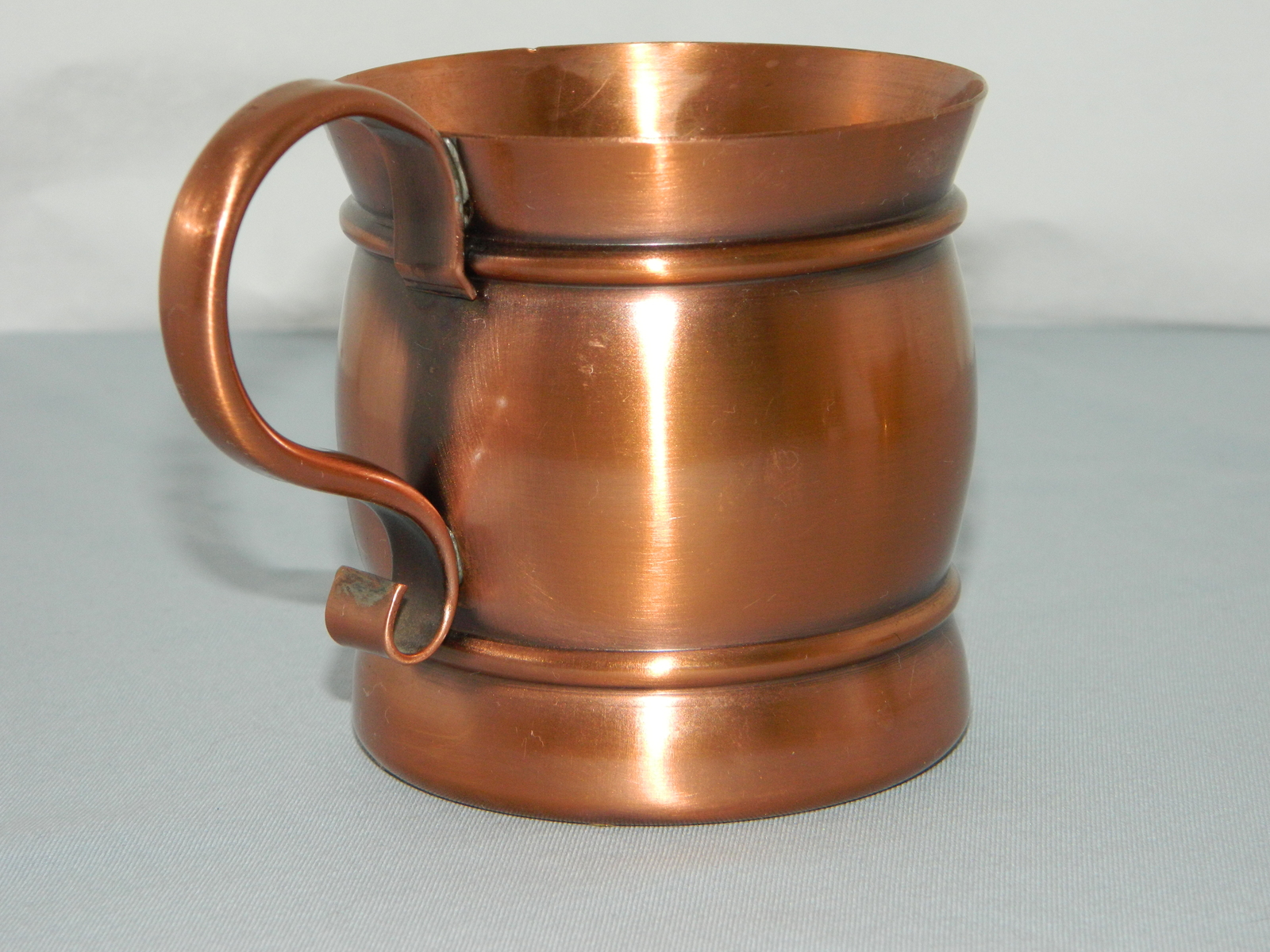 Gregorian Coffee Mug Solid Copper Made in USA 10 oz Copper