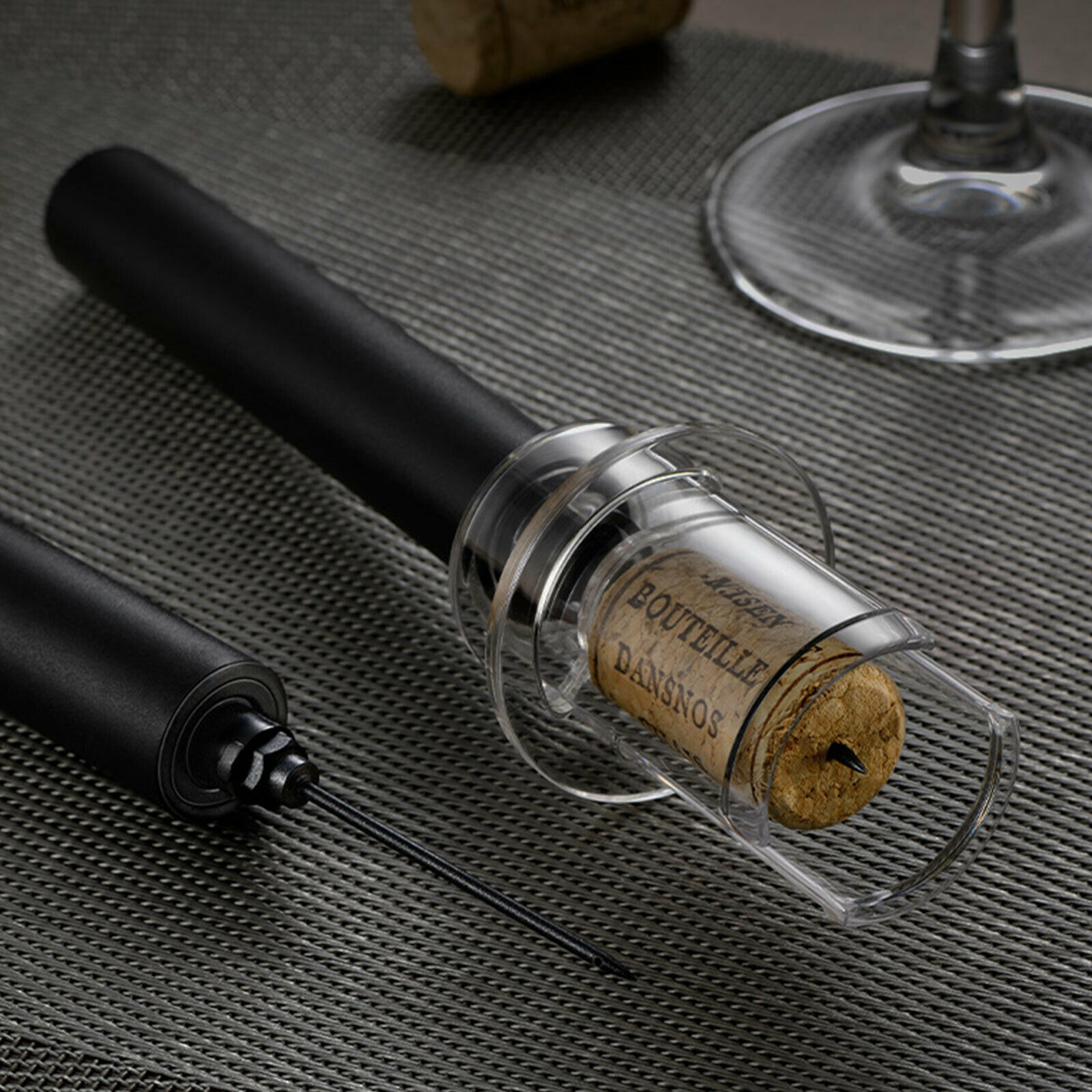 Air Pump Pressure Red Wine Bottle Opener Easy Corkscrew Cork Removal