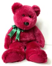 beanie buddy teddy cranberry