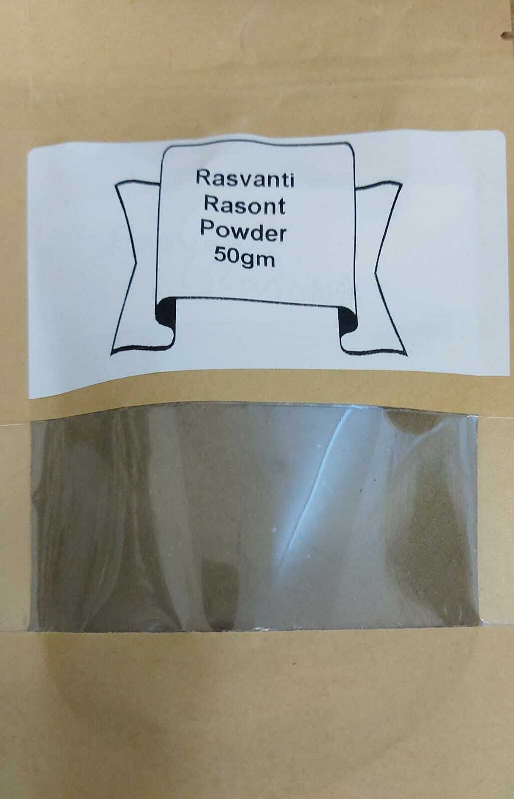 Rasvanti rasont herbal powder 50gm Herbal Remedies & Resins
