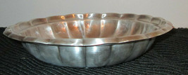 REED &amp; BARTON Silver Plate  Scalloped Serving Bowl CENTERPIECE - $23.06