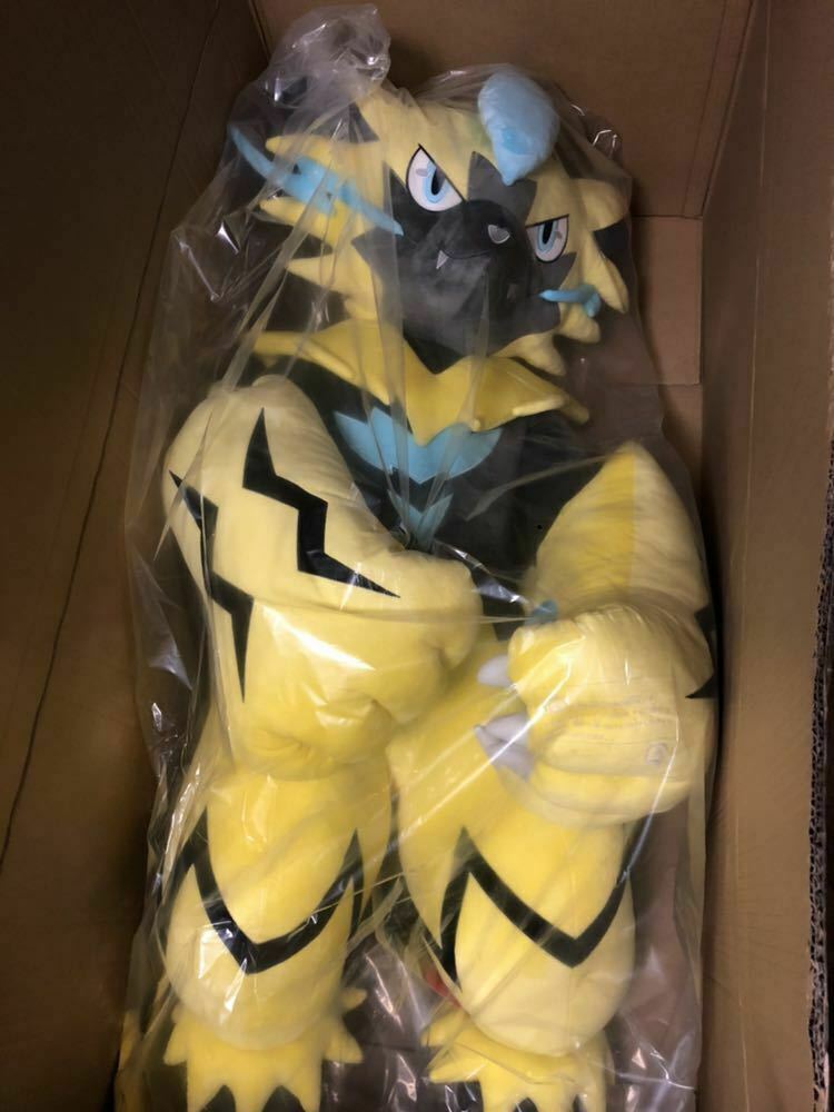 life size pokemon plush zeraora