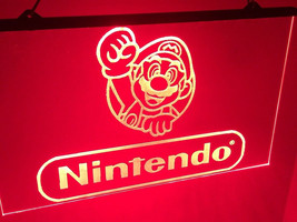 Nintendo Mario Led Neon Sign Hang Signs Wall Game Room  Bedroom  2  Thumb200 