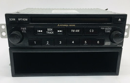 2004-2005 Mitsubishi Glanat Radio Receiver AM FM CD Player MR306775 Storage Tray - $46.74
