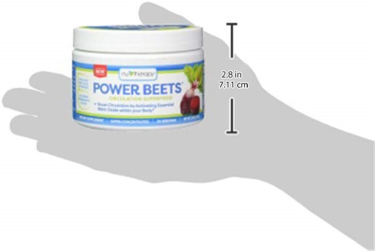 NuTherapy Power Beets, Super Concentrated Circulation Superfood