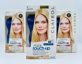 3 x Clairol Root Touch Up Kit #9 Matches Light Blonde Shades Brand New S... - $22.99