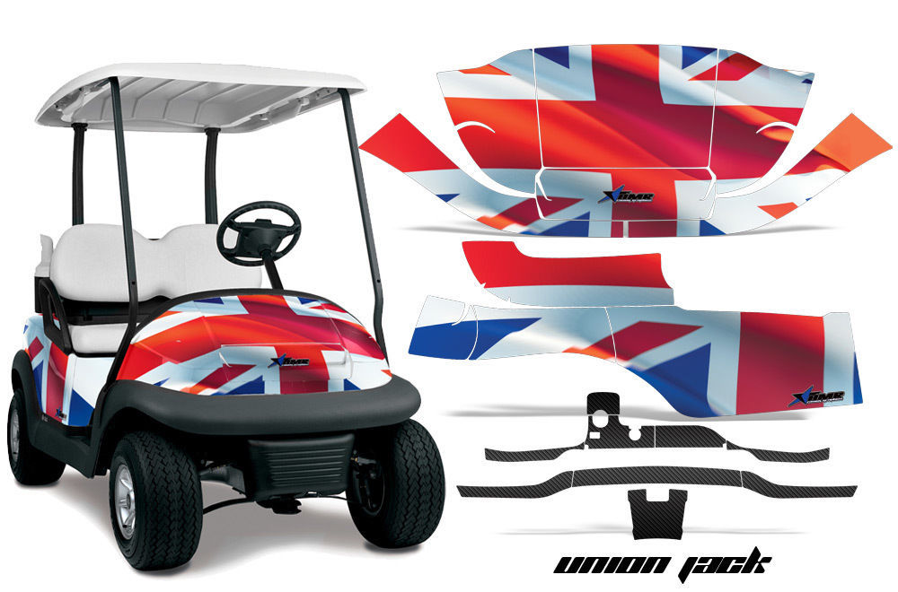 Golf Cart Graphics Kit Decal Wrap For Club Car Precedent I2 20082013