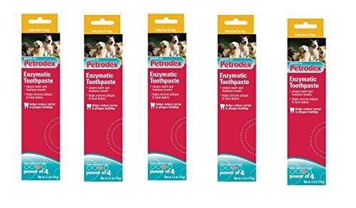 Primary image for Enzymatic Pet Toothpaste For Dogs - Promotes Strong Teeth & Healthy Gums 6.2 oz(