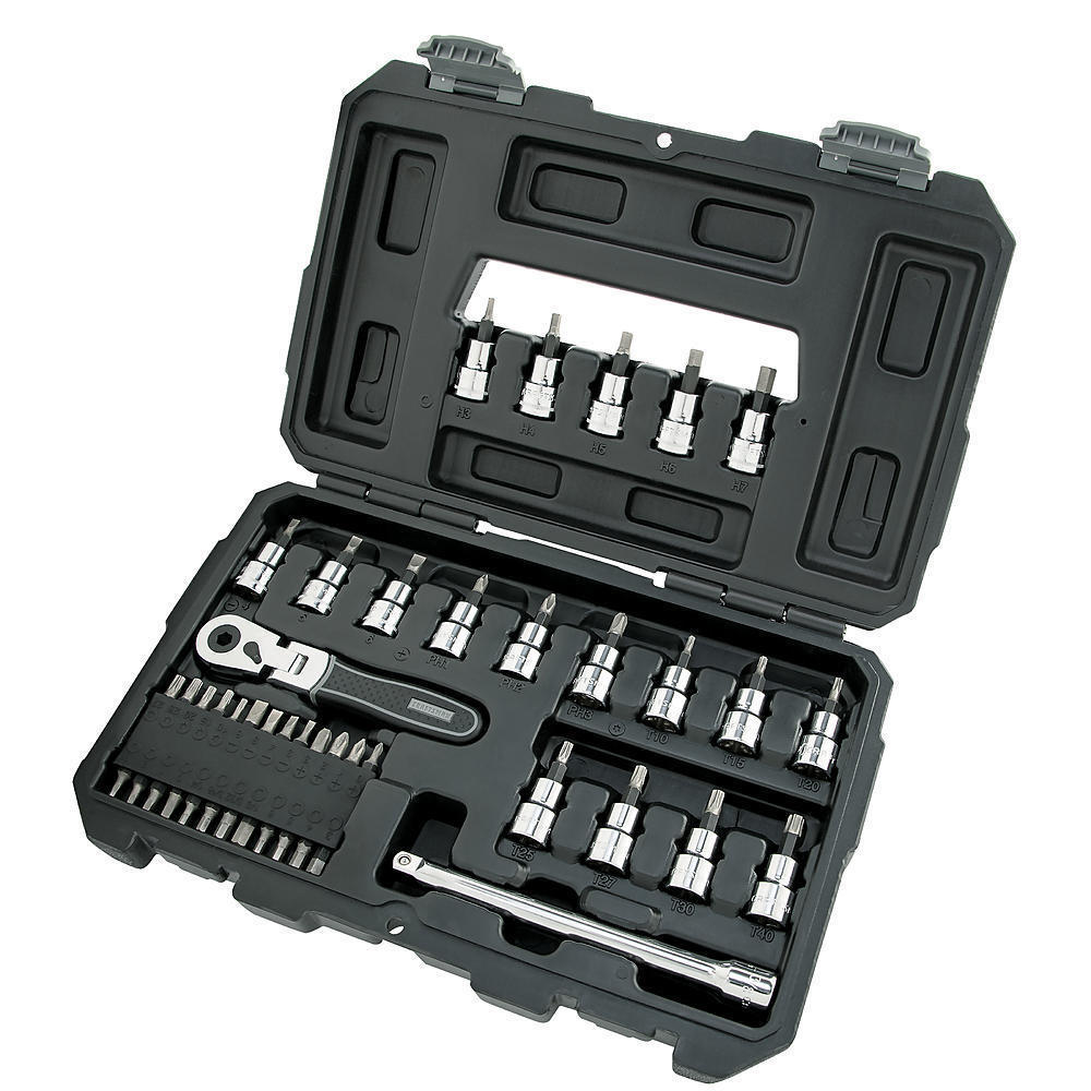 Craftsman 3/8 Drive Extreme Grip 45 Piece Ratchet, Bit Socket & Bit Set