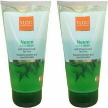 VLCC Neem Face Wash With Chamomile & Tea Tree Prevents Pimples 150 ml Pack Of 2 - $22.47