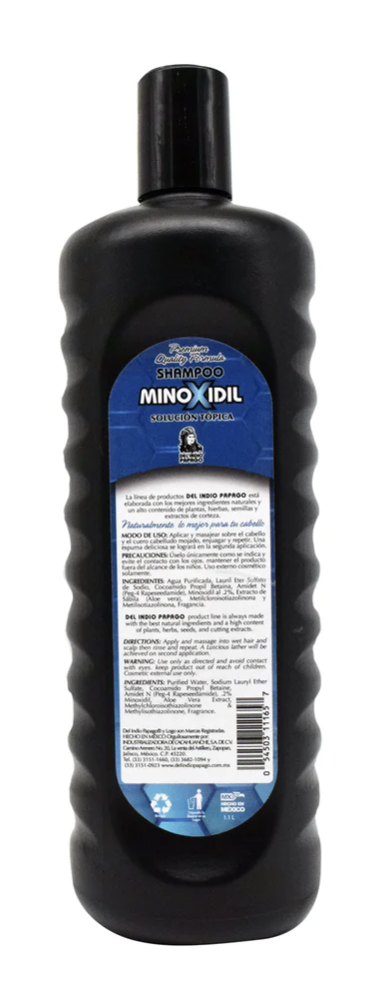 DEL INDIO PAPAGO Shampoo Minoxidil al .2%, and similar items